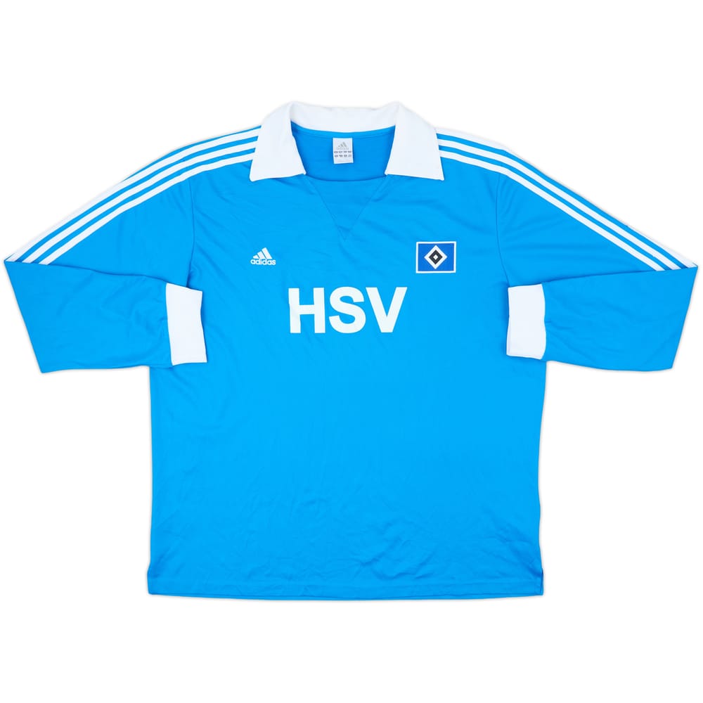 2008-09 Hamburg Retro '1980s' adidas L/S Shirt - 9/10 - (XXL)