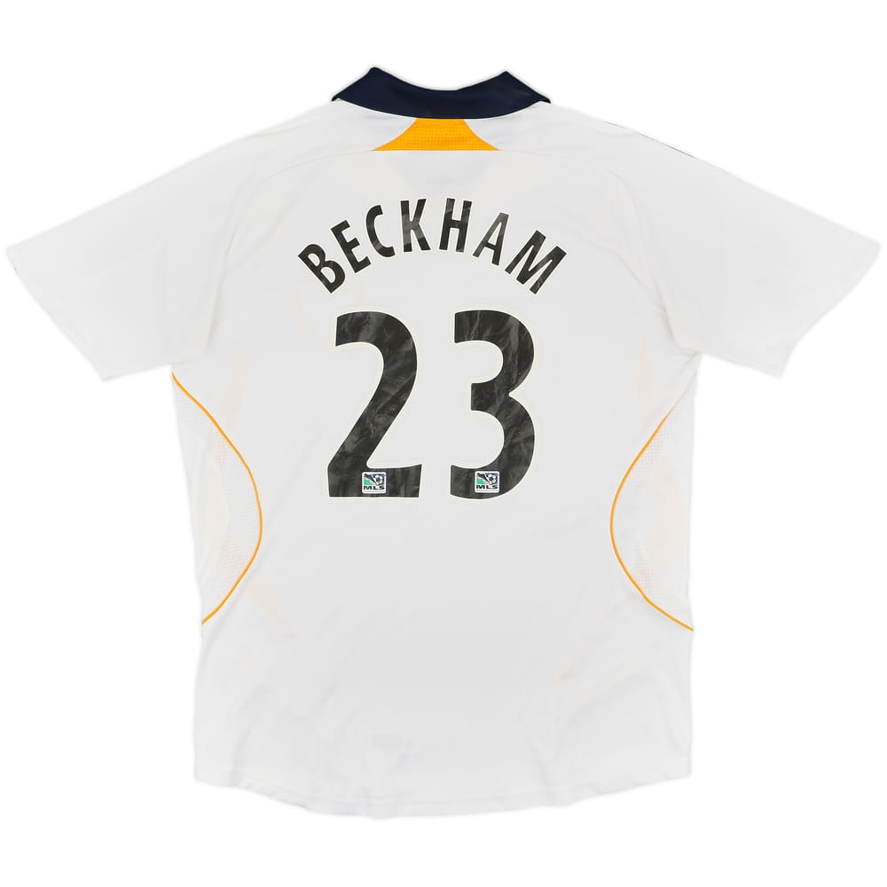 2007-08 LA Galaxy Home Shirt Beckham #23 - 5/10 - (L)
