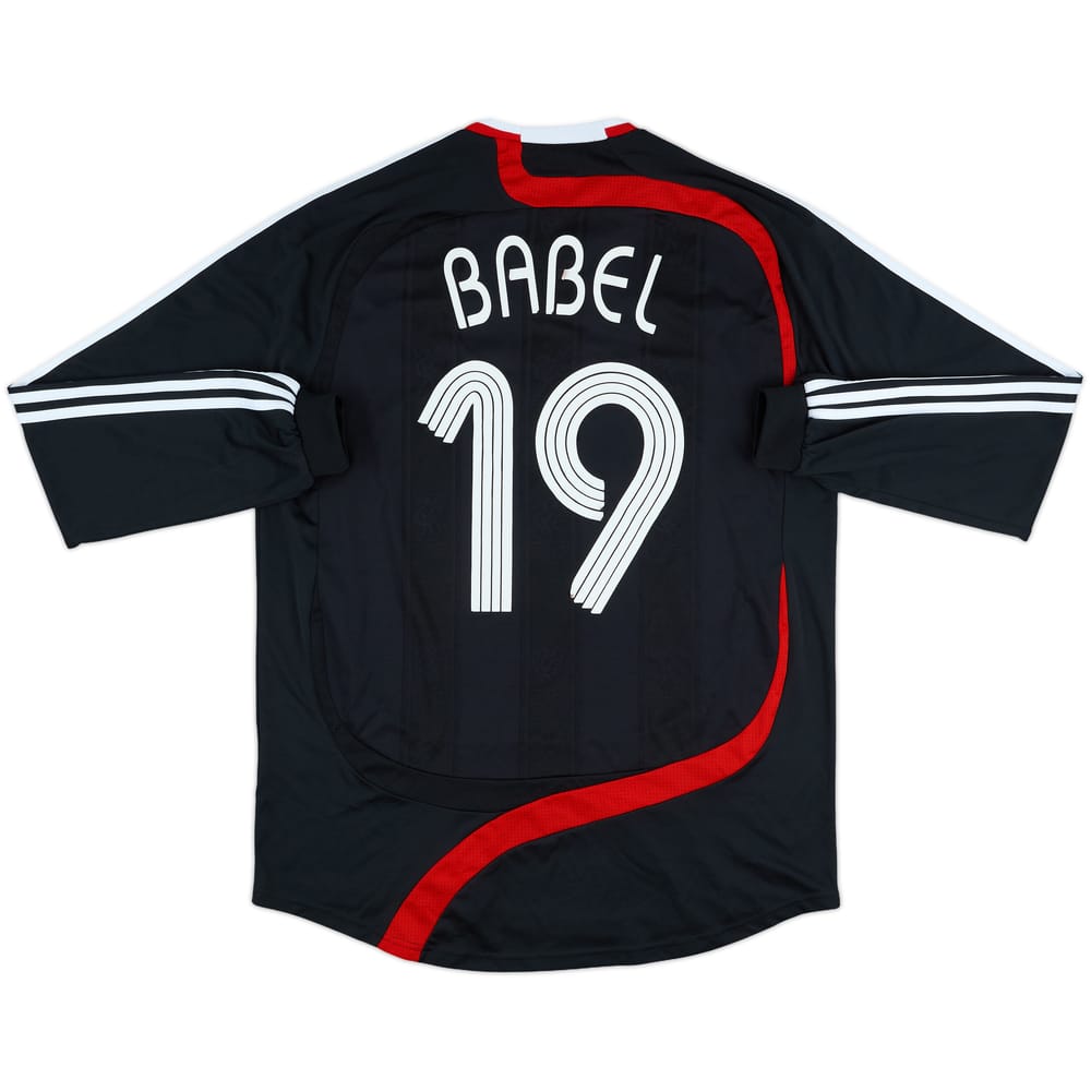 2007-08 Liverpool Third L/S Shirt Babel #19 - 5/10 - (L)