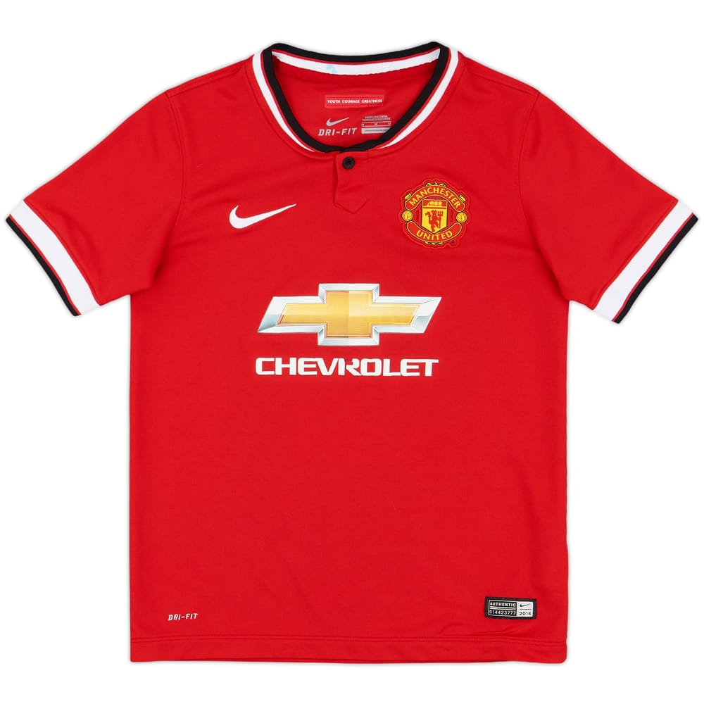2014-15 Manchester United Home Shirt - 5/10 - (M.Boys)