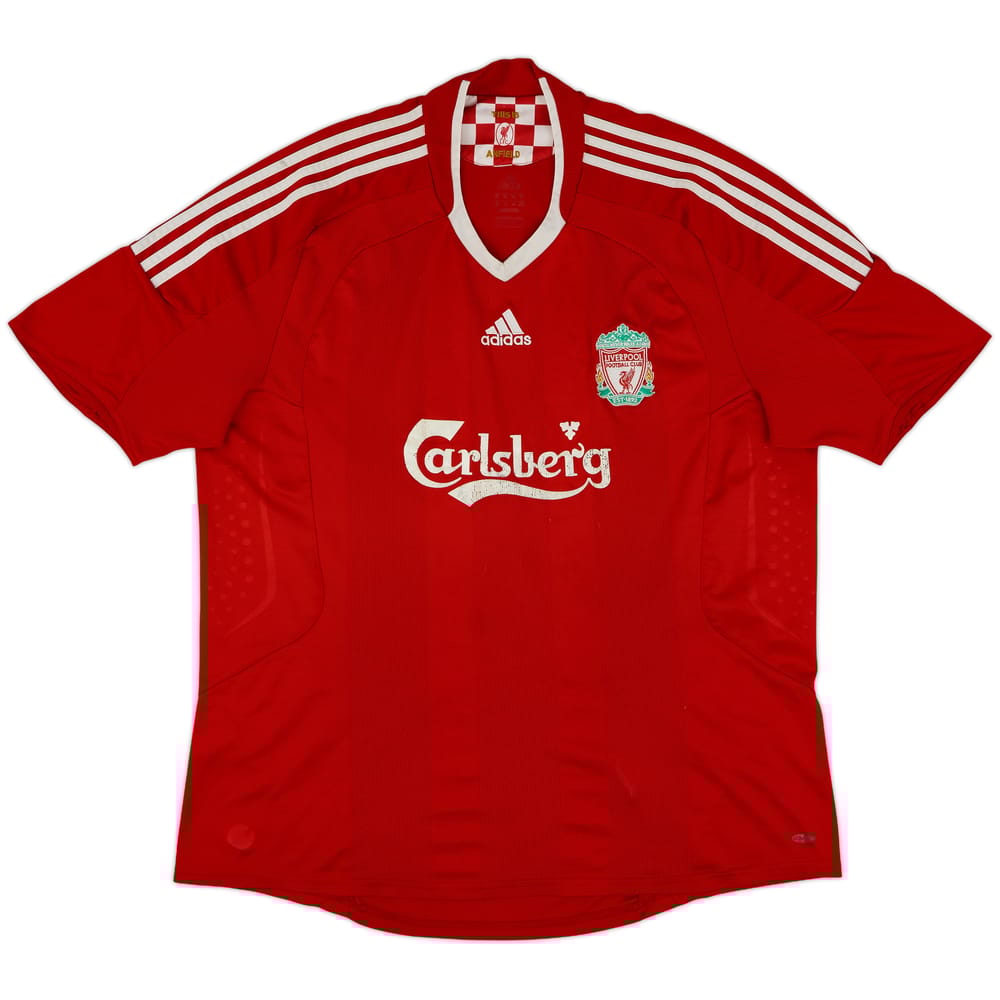2008-10 Liverpool Home Shirt - 4/10 - (XXL)