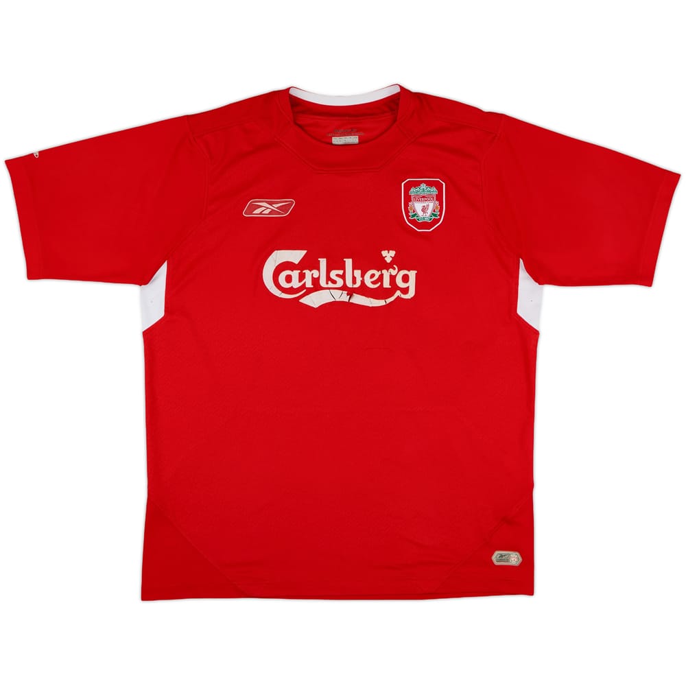 2004-06 Liverpool Home Shirt - 4/10 - (L)