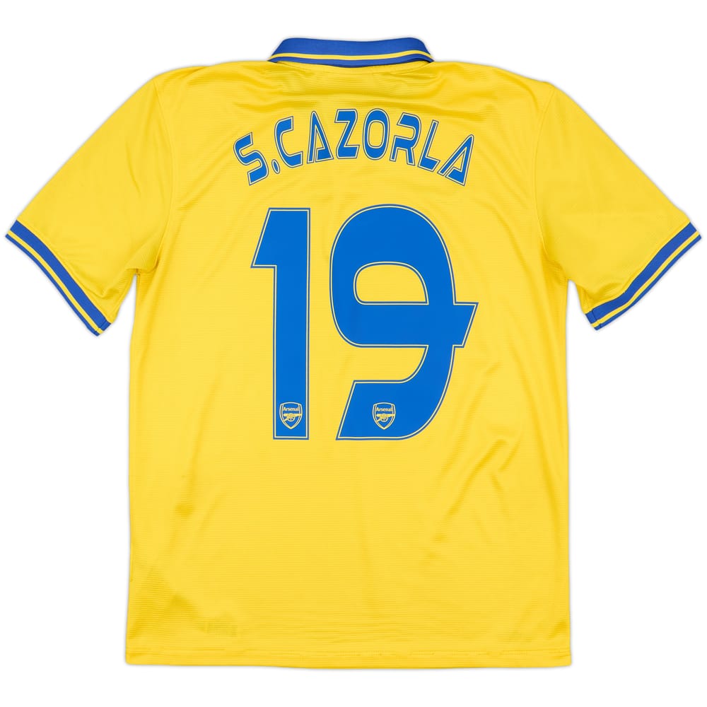 2013-14 Arsenal Away Shirt S.Cazorla #19 - 7/10 - (M)