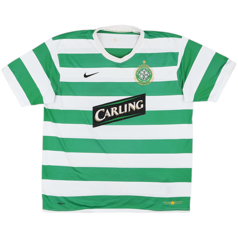 2007-08 Celtic Home Shirt - 4/10 - (XXL)
