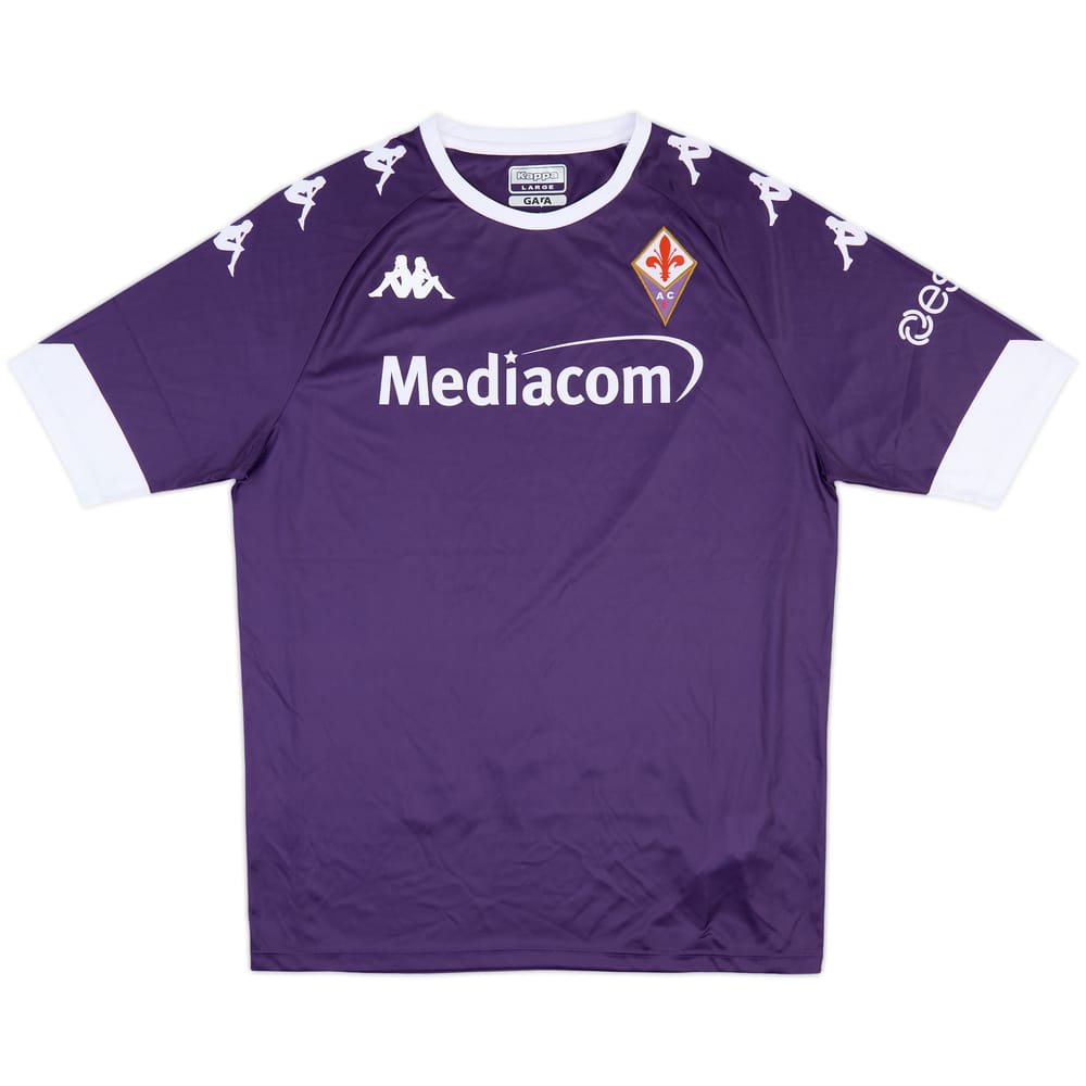 2020-21 Fiorentina Home Shirt - 10/10 - (L)