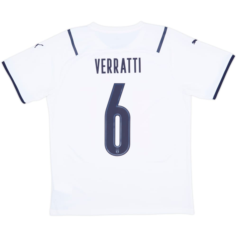 2021 Italy Away Shirt Verratti #6 - 9/10 - (L)