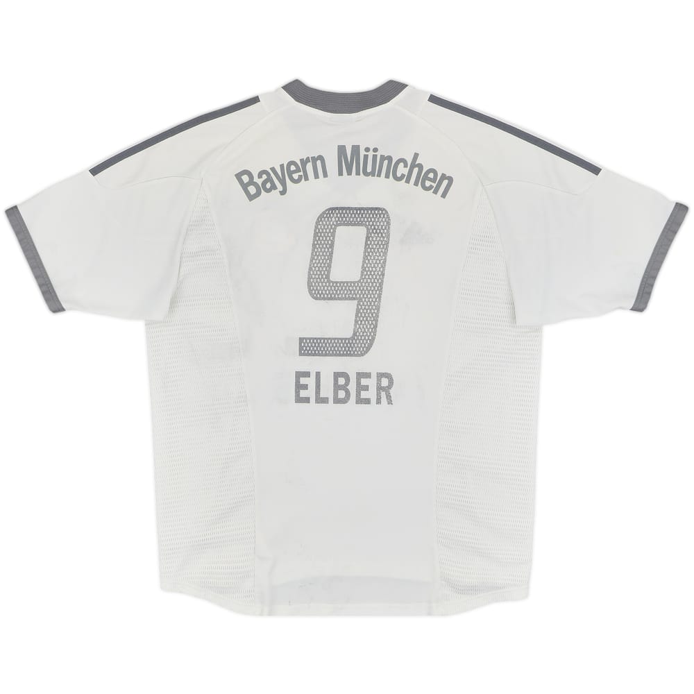 2002-03 Bayern Munich Away Shirt Elber #9 - 4/10 - (L)