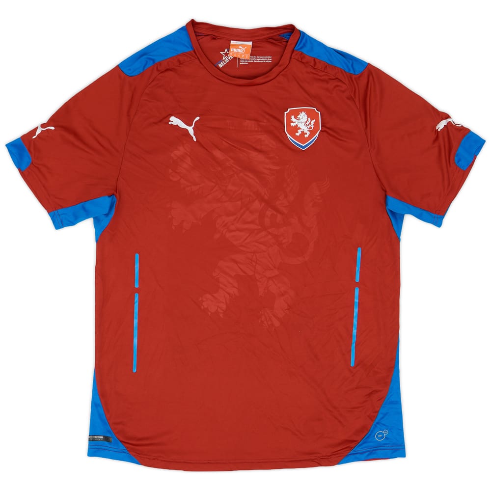 2014-15 Czech Republic Home Shirt - 8/10 - (XL)
