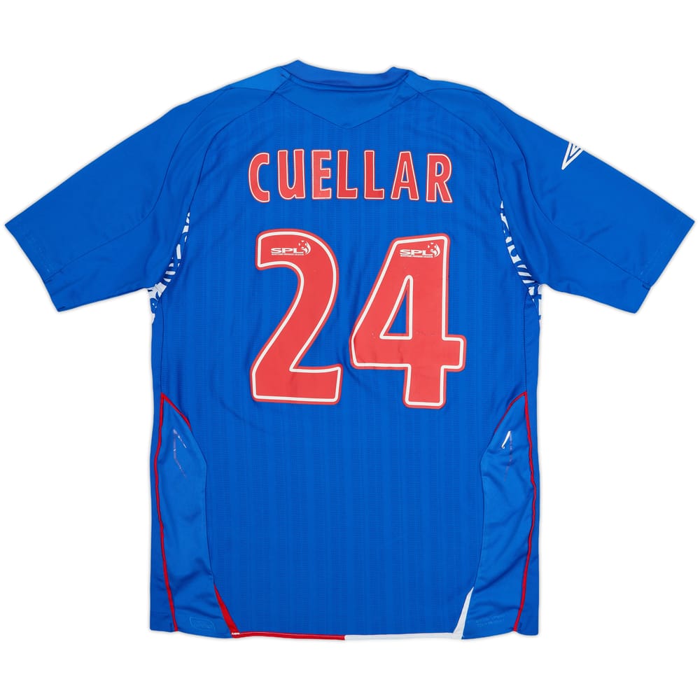 2007-08 Rangers Home Shirt Cuellar #24 - 7/10 - (M)