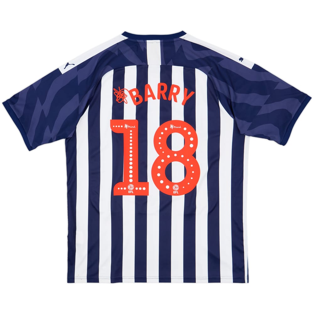 2019-20 West Brom Authentic Home Shirt Barry #18 - 7/10 - (XL)