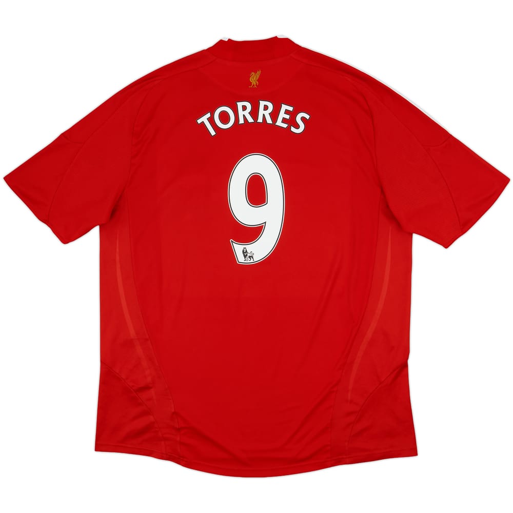 2008-10 Liverpool Home Shirt Torres #9 - 7/10 - (XXL)