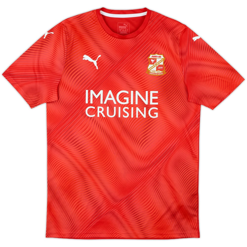 2019-20 Swindon Town Home Shirt - 9/10 - (M)