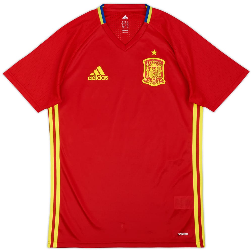 2016-17 Spain adizero Training Shirt - 10/10 - (S)