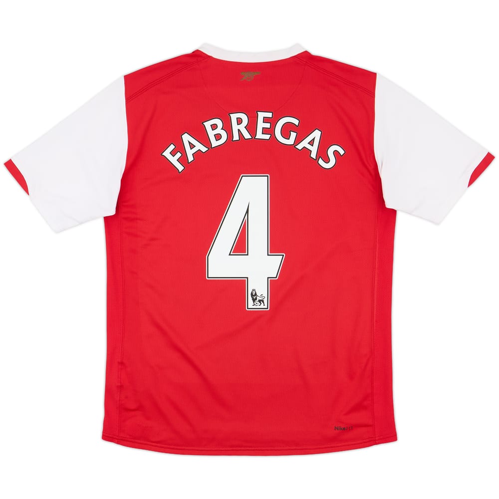 2006-08 Arsenal Home Shirt Fabregas #4 - 8/10 - (XL.Boys)