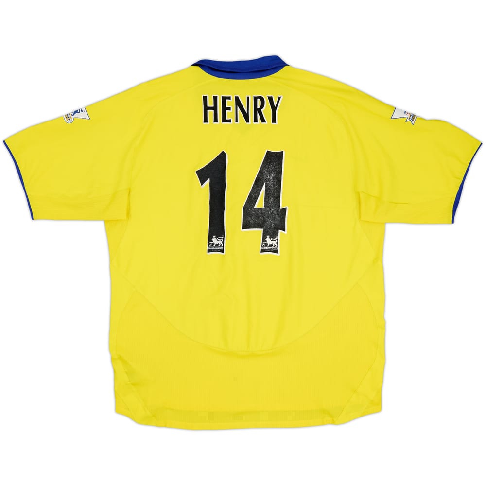 2003-05 Arsenal Camiseta Visitante Henry #14 - 5/10 - (XL)