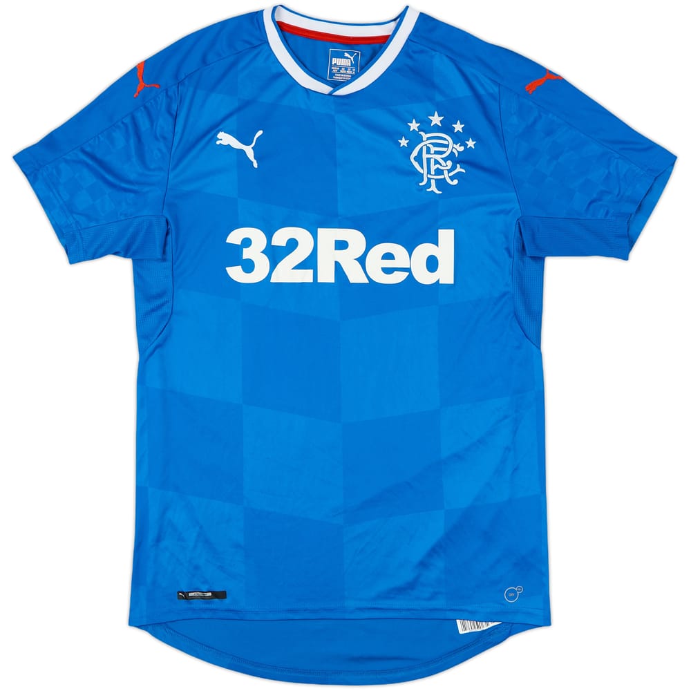 2016-18 Rangers Home Shirt - 9/10 - (M)