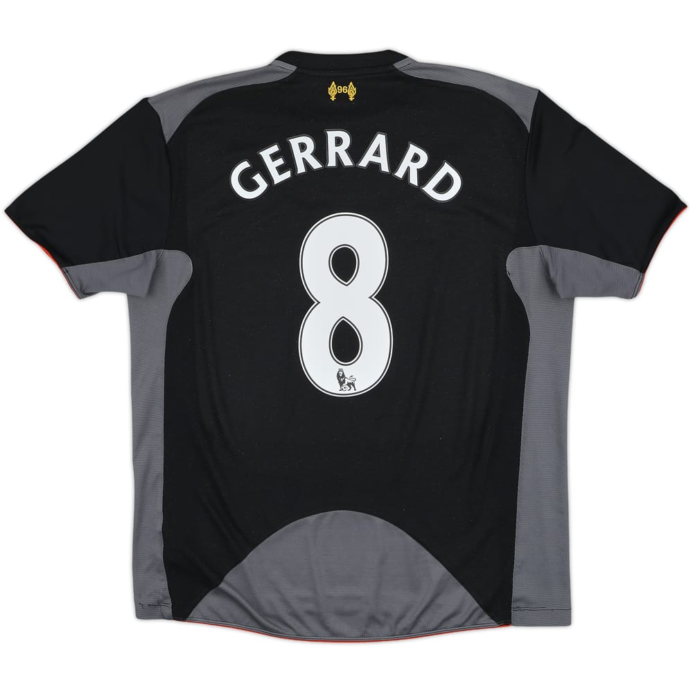 2012-13 Liverpool Away Shirt Gerrard #8 - 6/10 - (L)