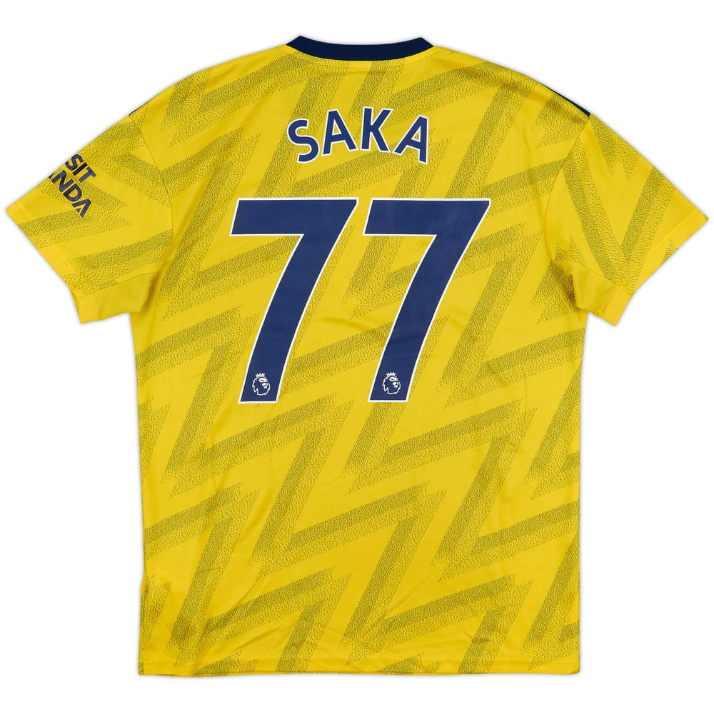 2019-20 Arsenal Away Shirt Saka #77 - 7/10 - (M)