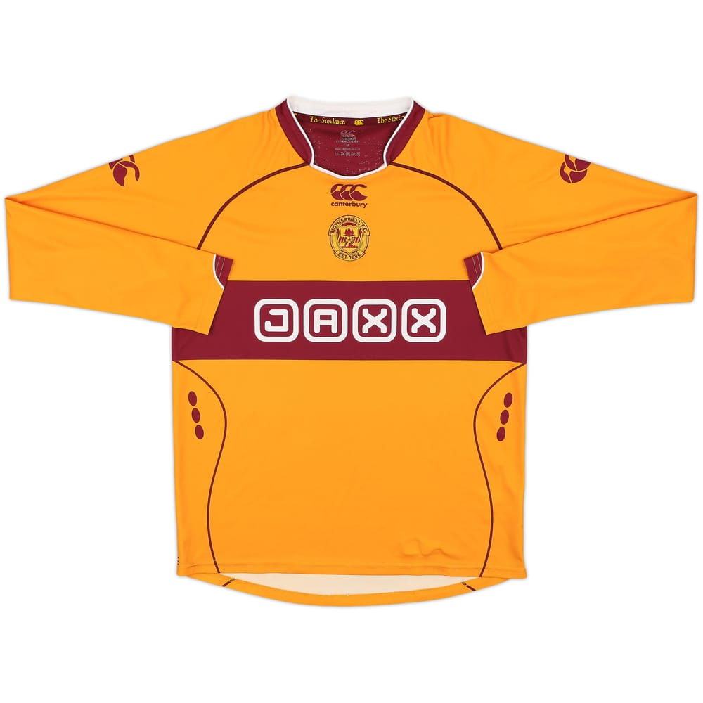 2009-10 Motherwell Home L/S Shirt - 9/10 - (M)