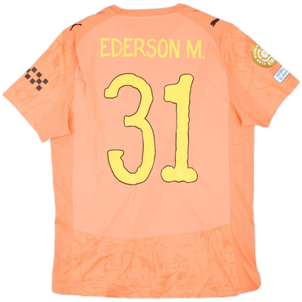 2025 Manchester City Match Issue KidSuper CWC GK Shirt Ederson M. #31