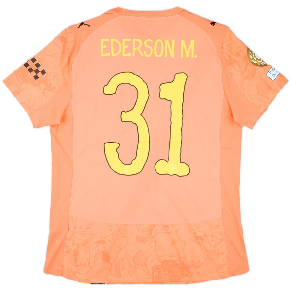 2025 Manchester City Match Issue KidSuper CWC GK Shirt Ederson M. #31