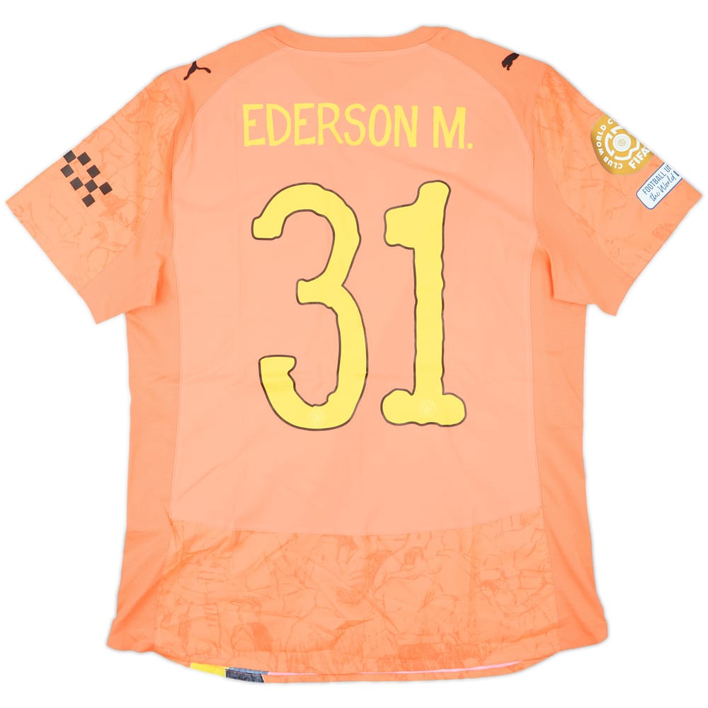 2025 Manchester City Match Issue KidSuper CWC GK Shirt Ederson M. #31