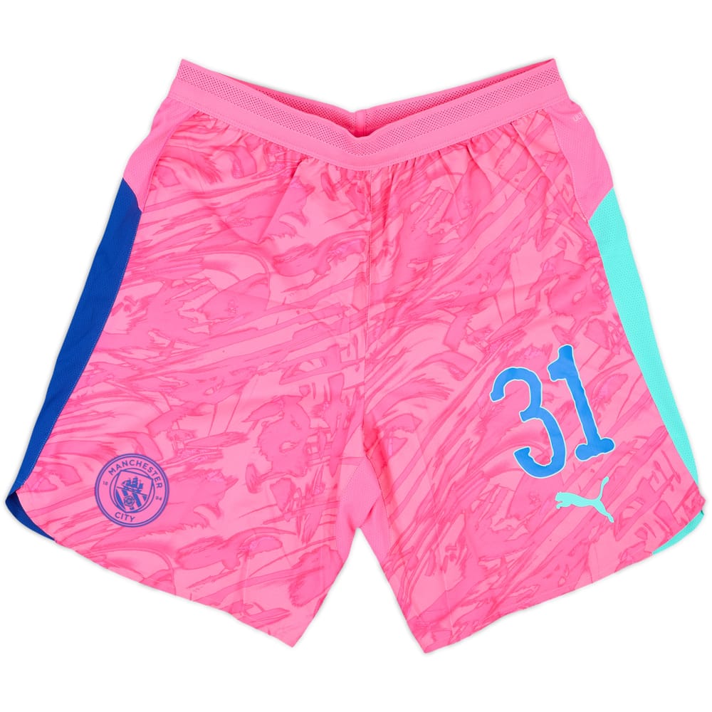 2025 Manchester City Match Issue KidSuper CWC GK Shorts # 31 (Ederson M.)