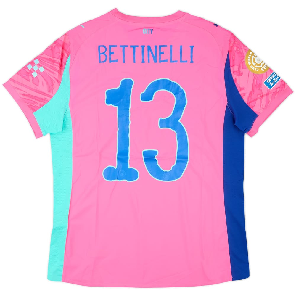 2025 Manchester City Match Issue KidSuper CWC GK Shirt Bettinelli #13
