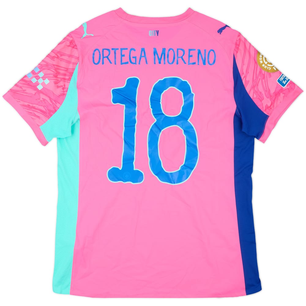2025 Manchester City Match Issue KidSuper CWC GK Shirt Ortega Moreno #18