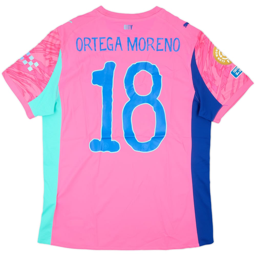 2025 Manchester City Match Issue KidSuper CWC GK Shirt Ortega Moreno #18