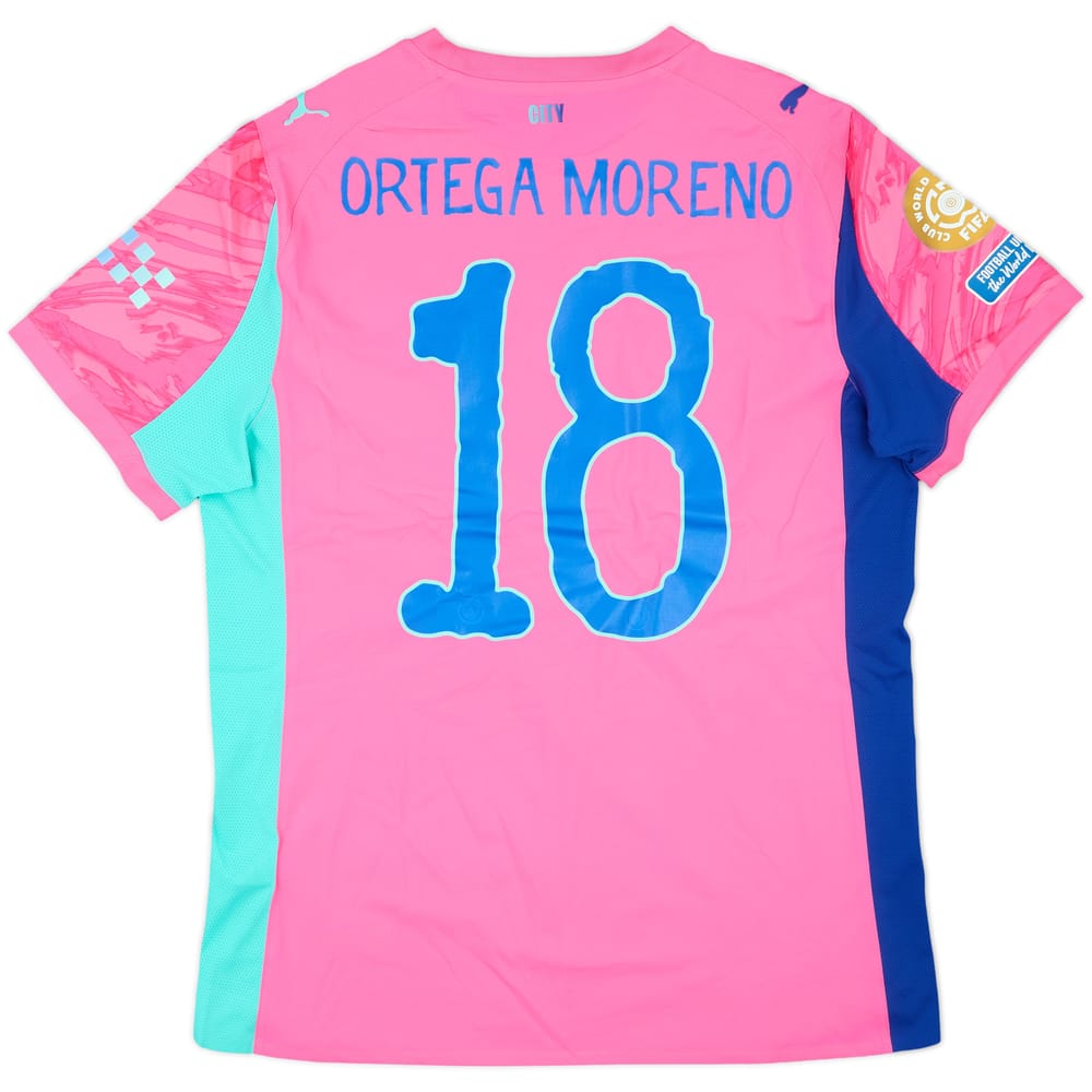 2025 Manchester City Match Issue KidSuper CWC GK Shirt Ortega Moreno #18