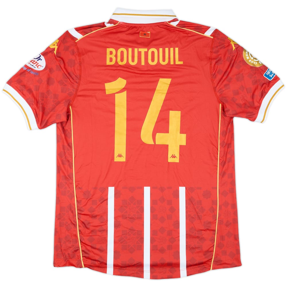 2025 Wydad Athletic Match Issue CWC Home Shirt Boutouil #14