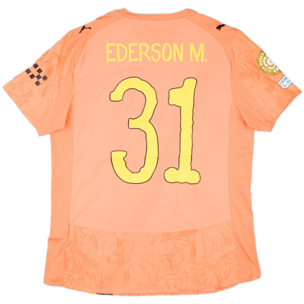 2025 Manchester City Match Issue KidSuper CWC GK Shirt Ederson M. #31