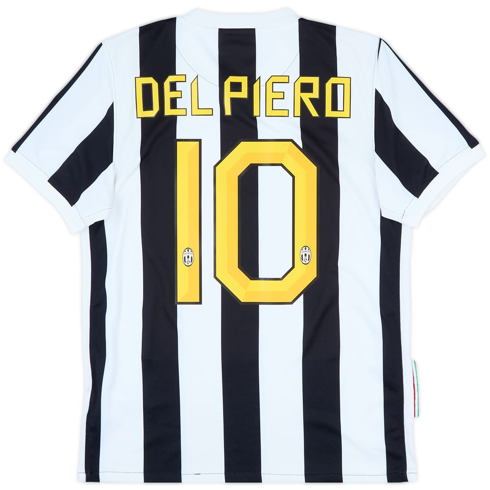 2010-11 Juventus Home Shirt Del Piero #10 - 7/10 - (S)