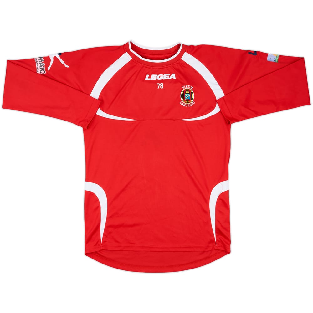 2000s Virtus Lanciano Legea Player Issue Training L/S Shirt #78 - 9/10 - (M)