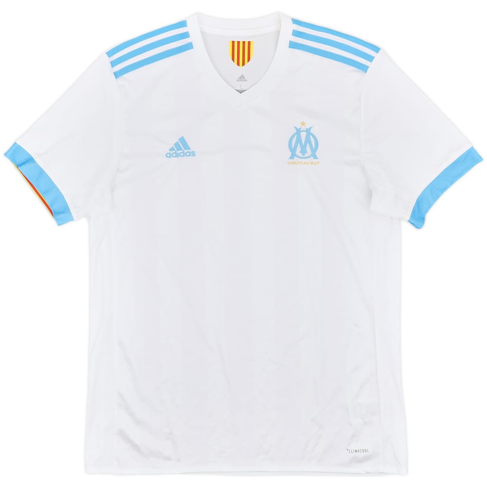 2017-18 Olympique Marseille Home Shirt - 8/10 - (L)