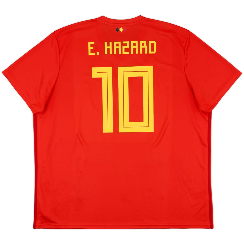 2018-19 Belgium Home Shirt Hazard #10 - 9/10 - (3XL)