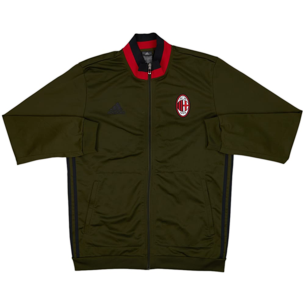 2016-17 AC Milan adidas Track Jacket - 9/10 - (L)