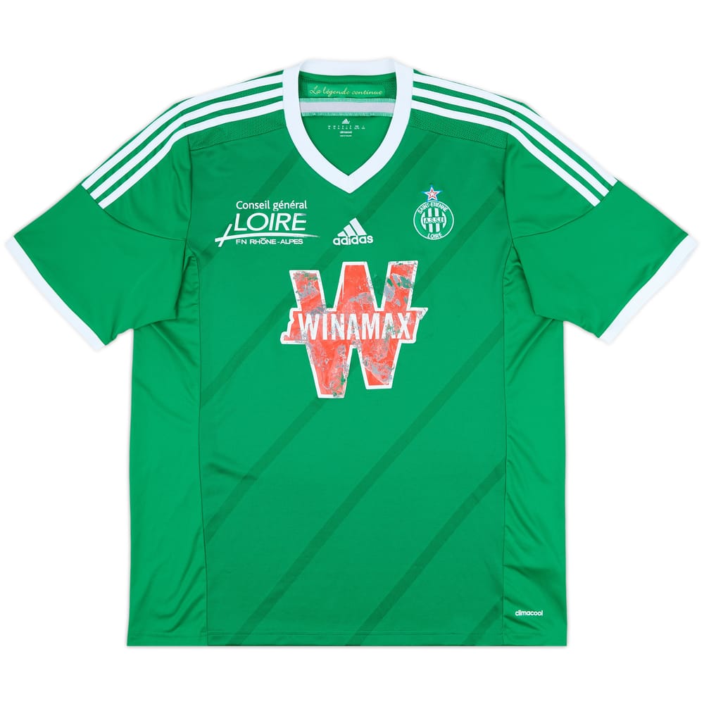 2014-15 St Etienne Home Shirt - 4/10 - (XL)