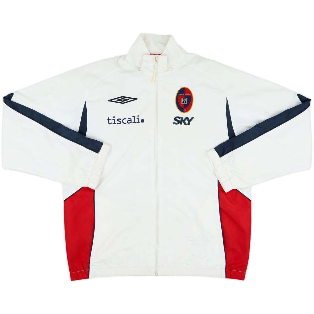 2007-08 Cagliari Umbro Track Jacket - 6/10 - (L)