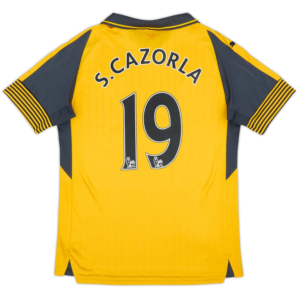 2016-17 Arsenal Away Shirt S.Cazorla #19 - 5/10 - (L)