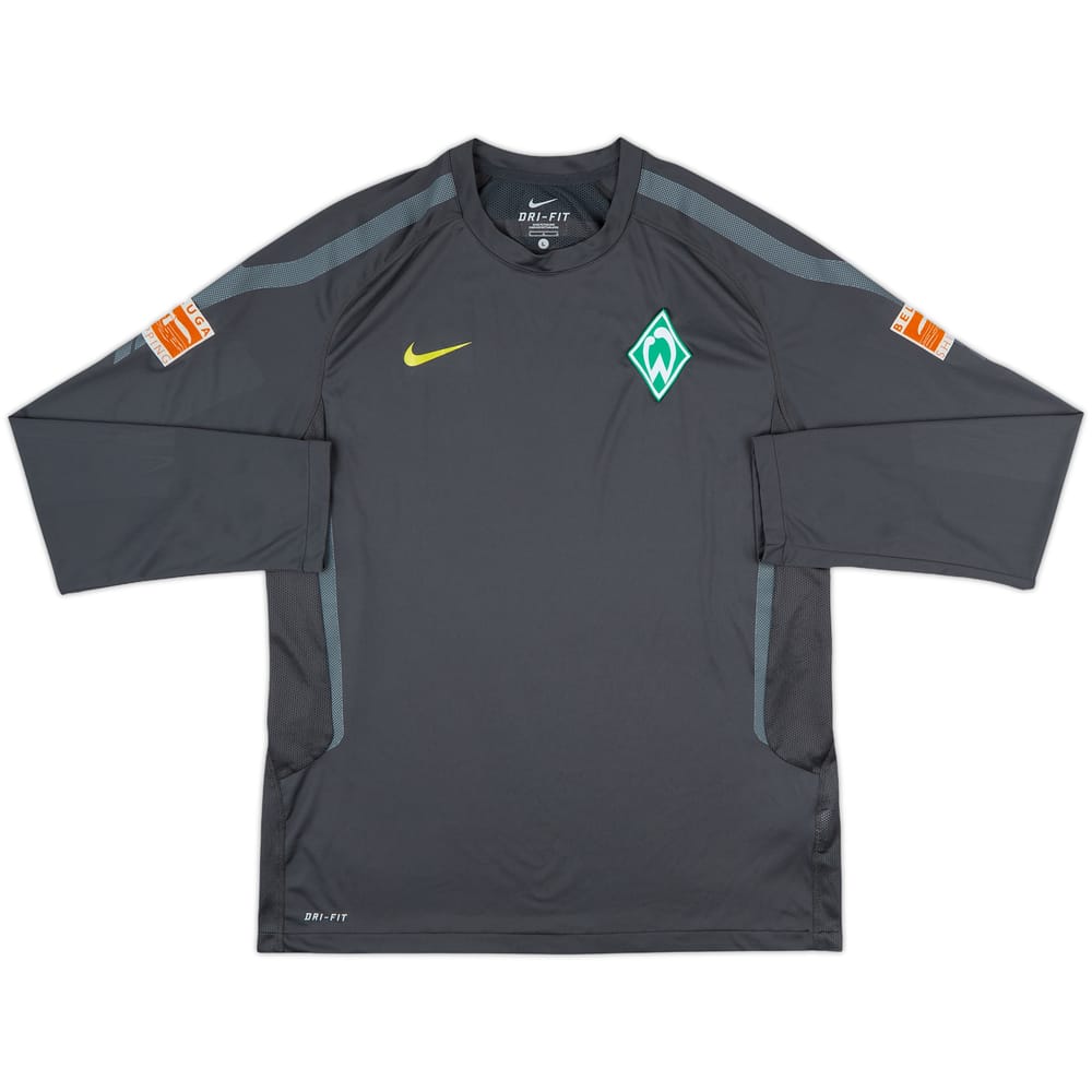 2010-11 Werder Bremen Nike Training L/S Shirt - 8/10 - (L)