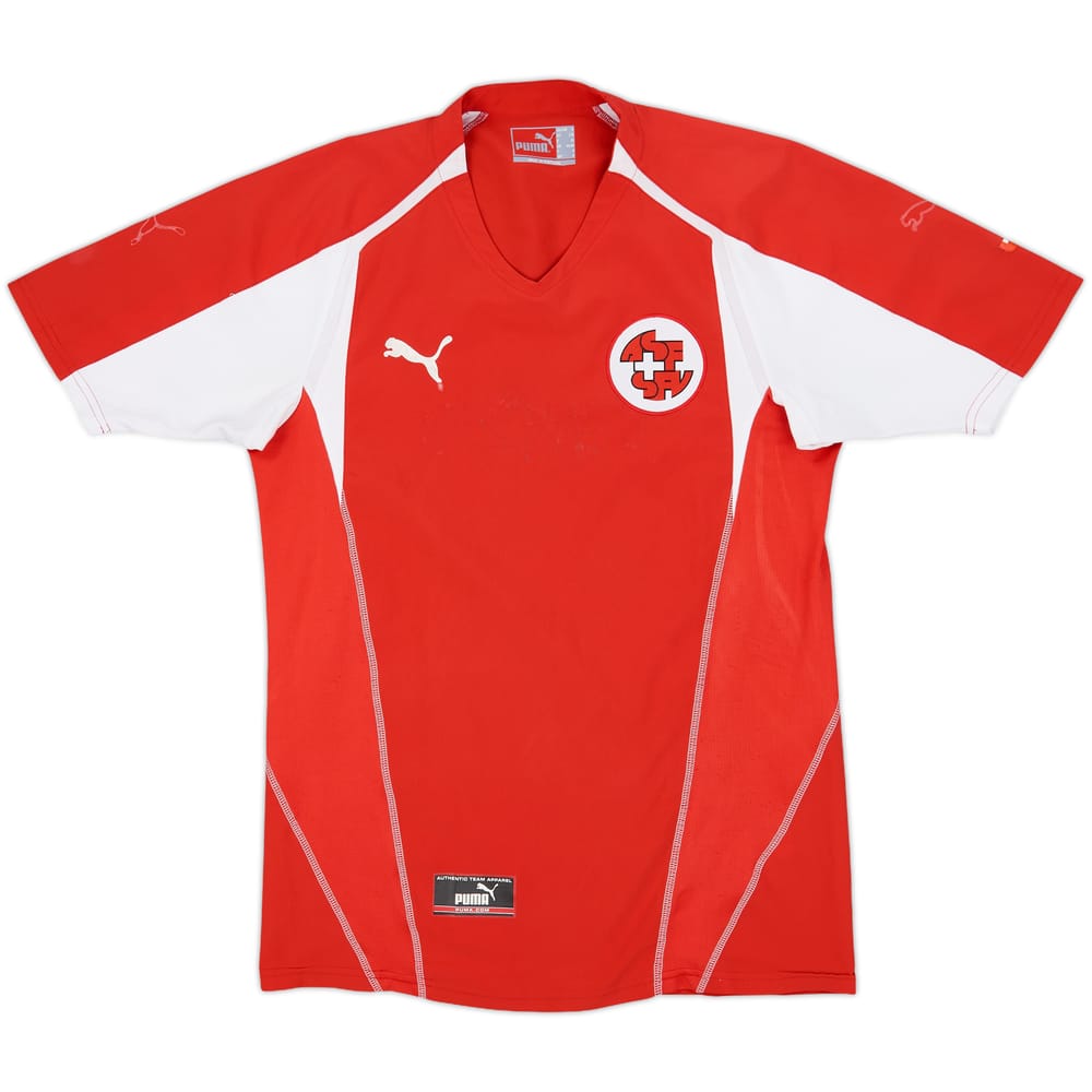 2004-06 Switzerland Home Shirt - 4/10 - (XXL.Boys)