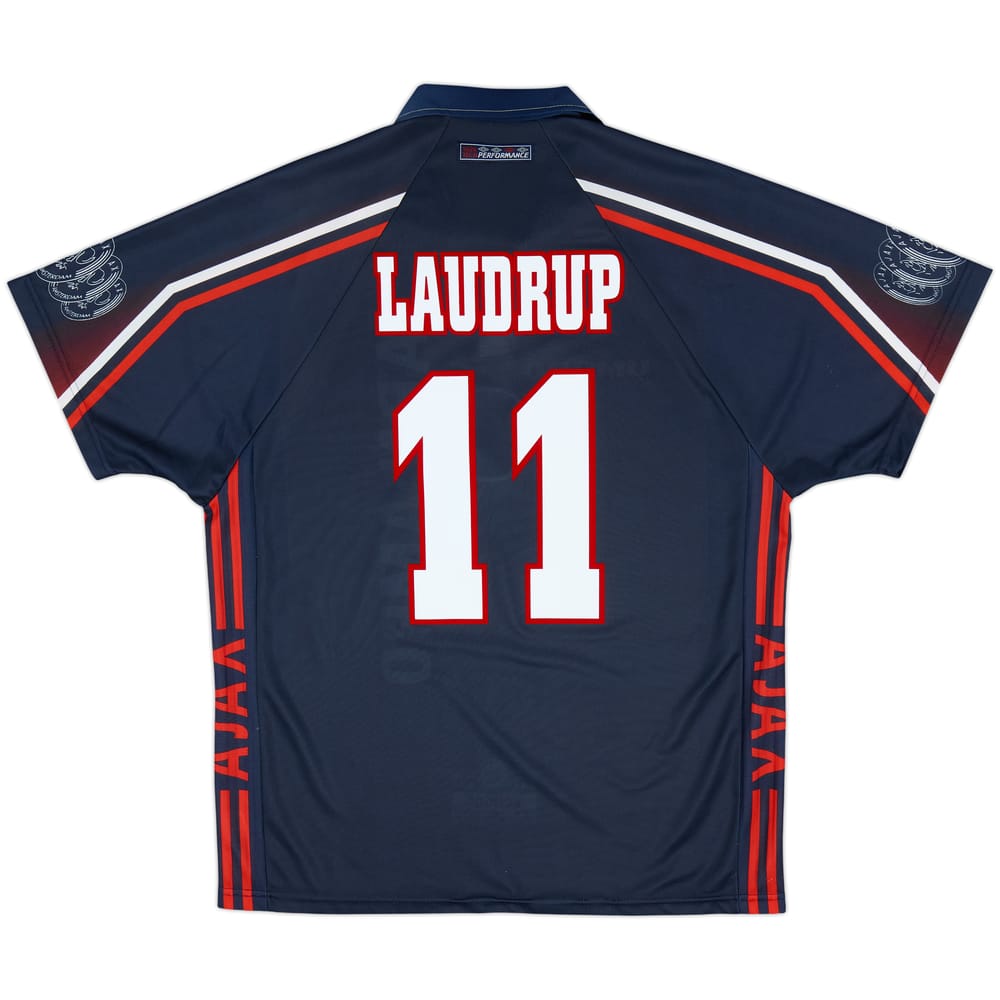 1997-98 Ajax Away Shirt Laudrup #11 - 9/10 - (L)