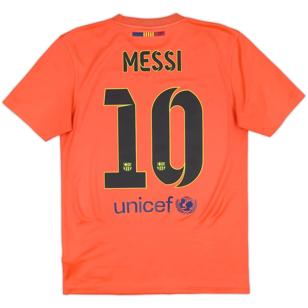 2014-15 Barcelona Basic Away Shirt Messi #10 - 8/10 - (S)