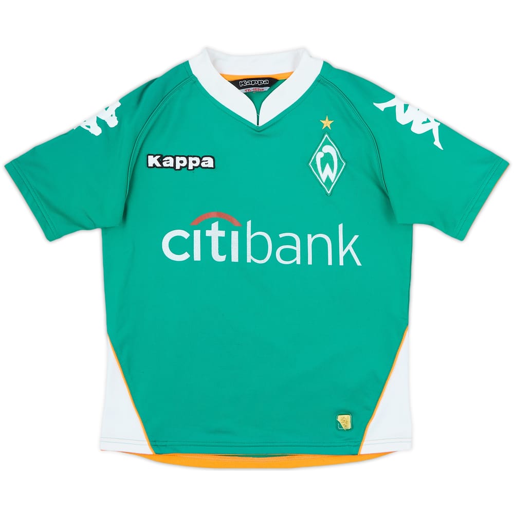 2007-08 Werder Bremen Home Shirt - 6/10 - (XL.Boys)