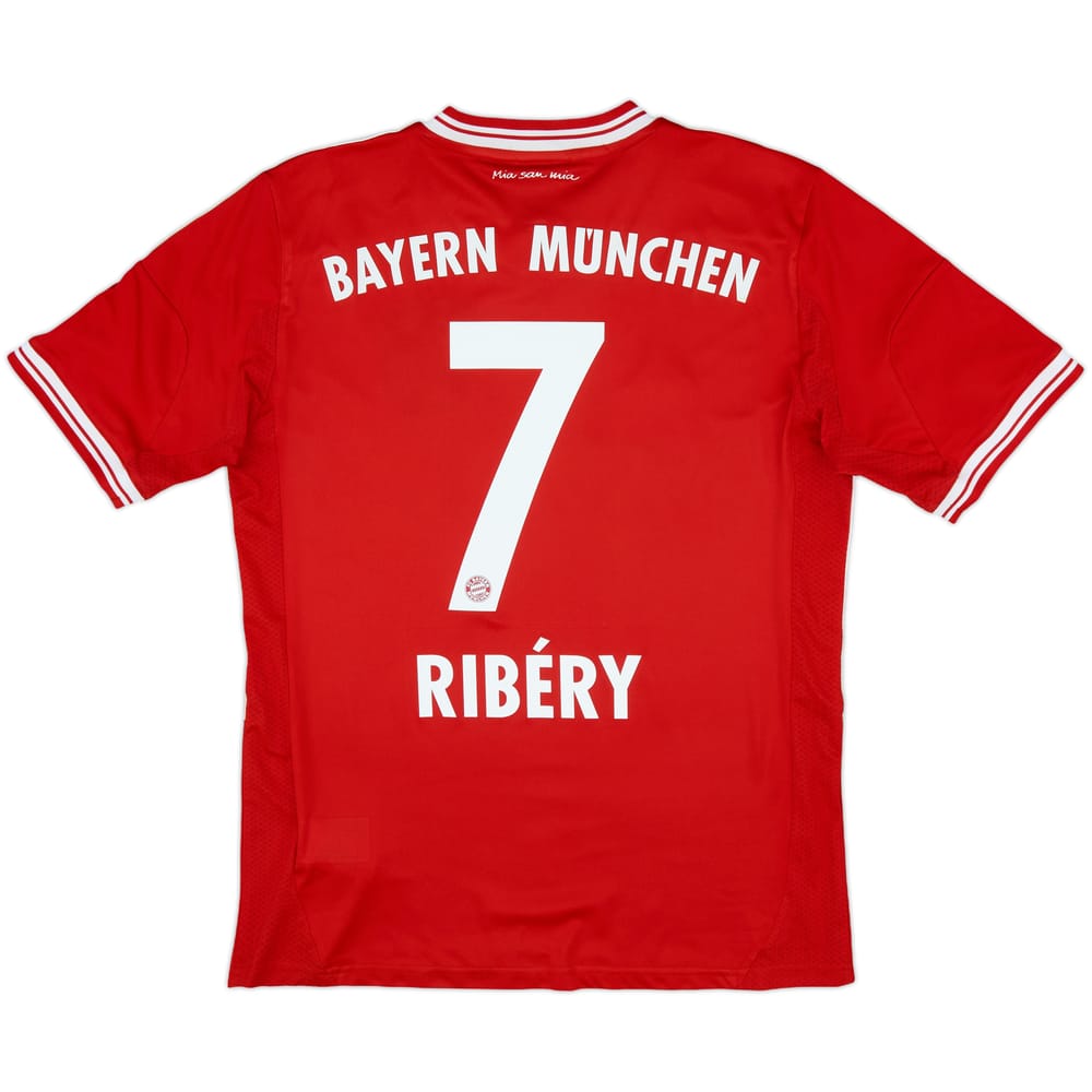 2013-14 Bayern Munich Home Shirt Ribery #7 - 8/10 - (XL.Boys)