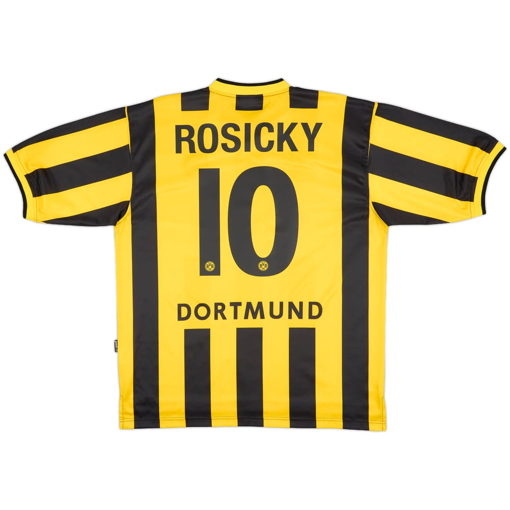 2000-02 Borussia Dortmund Home Shirt Rosicky #10 - 7/10 - (L)