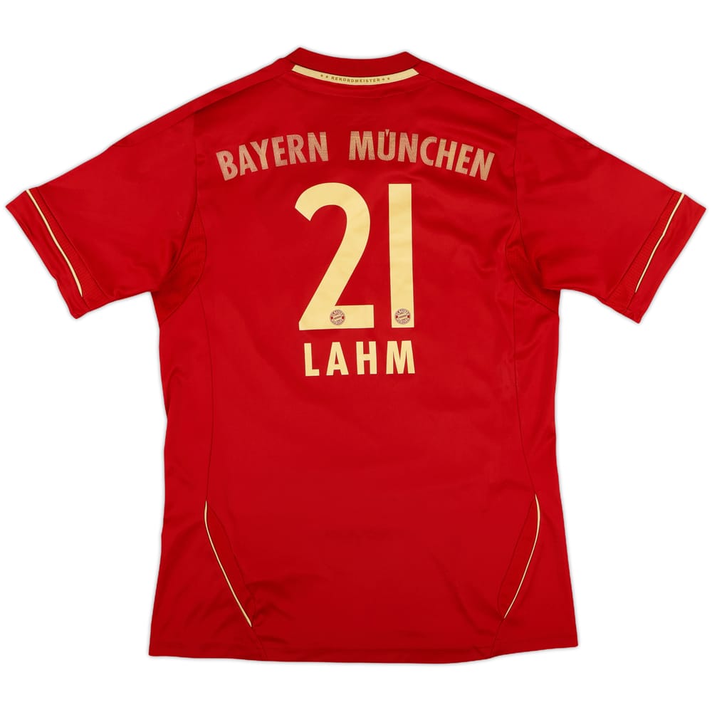 2011-13 Bayern Munich Home Shirt Lahm #21 - 6/10 - (XL.Boys)