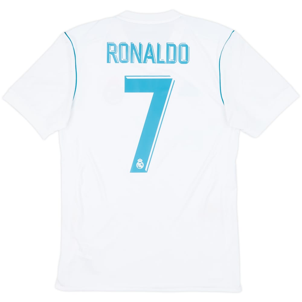 2017-18 Real Madrid Home Shirt Ronaldo #7 - 7/10 - (S)